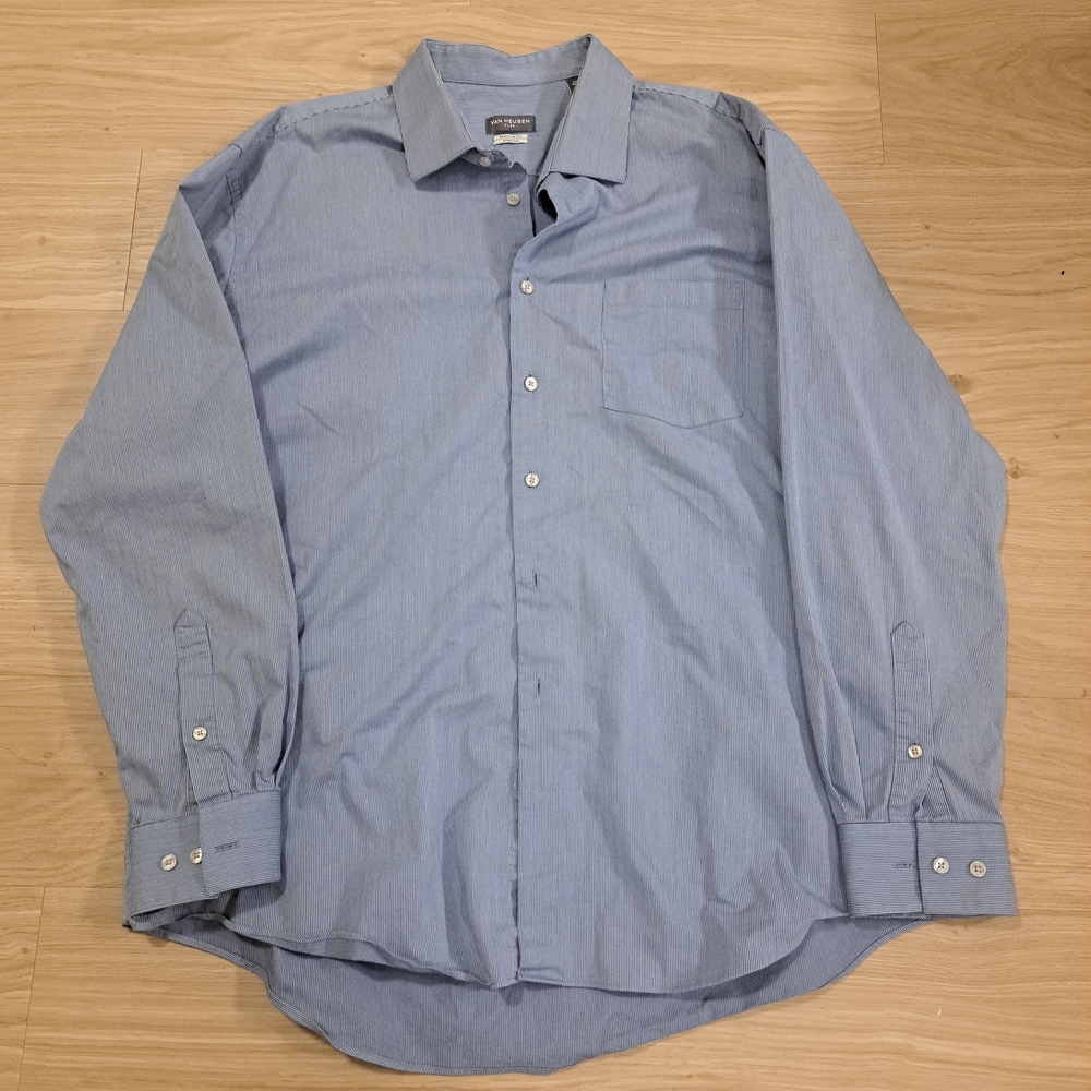 Men's‎ Blue Button-Up Shirt